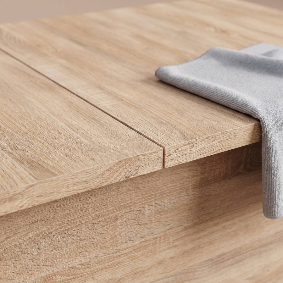 Maela chêne sonoma 80 cm — une surface qui encaisse