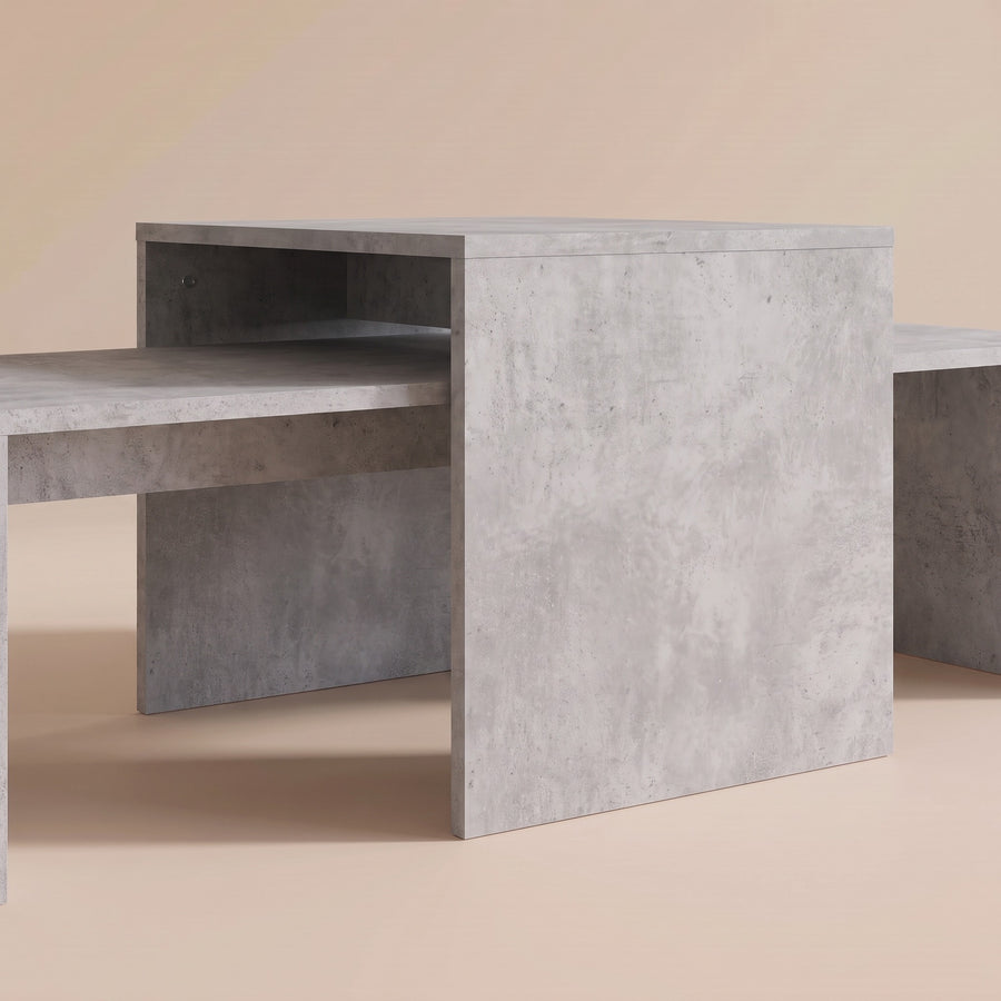 Emboîtées, un bloc de 100 cm aux façades pleines