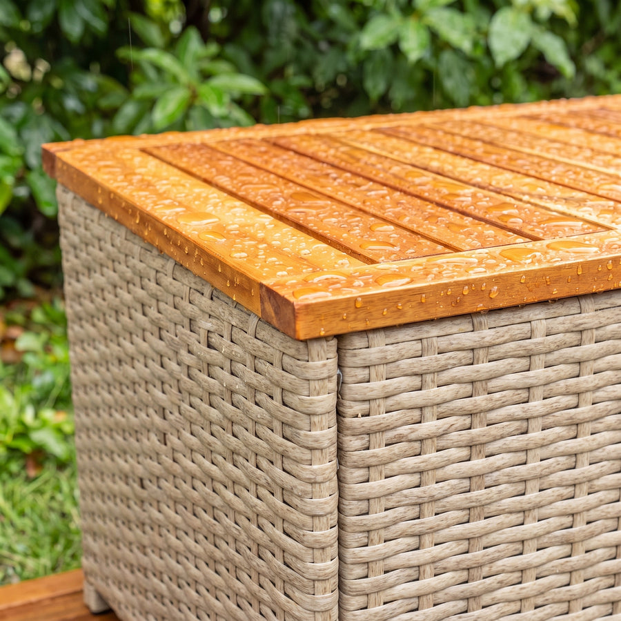 Cabana bois beige — la matière sans souci
