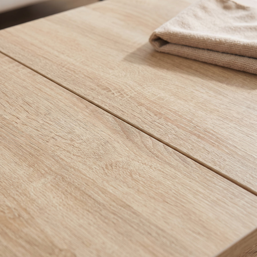 Maela chêne sonoma 102 cm — une surface qui encaisse