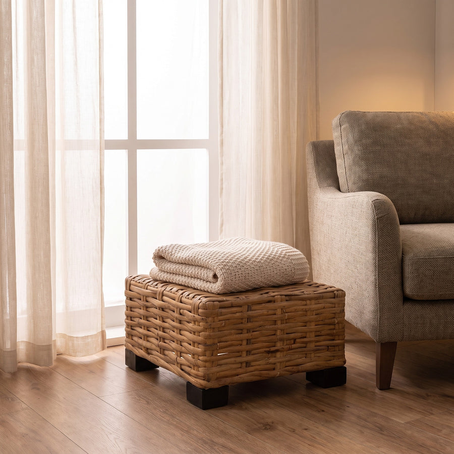 Rotin naturel, usage intérieur