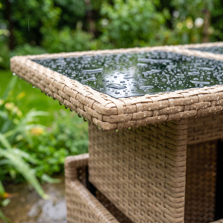 Riviera Verre Beige — story « Pensee pour rester dehors »